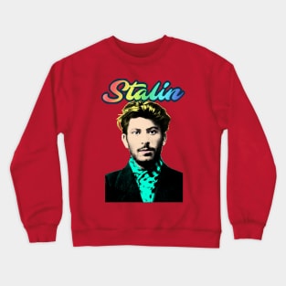 Stalin Pop Art Tribute Crewneck Sweatshirt